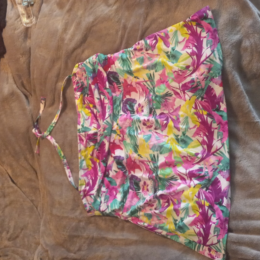 Colorful tankini top